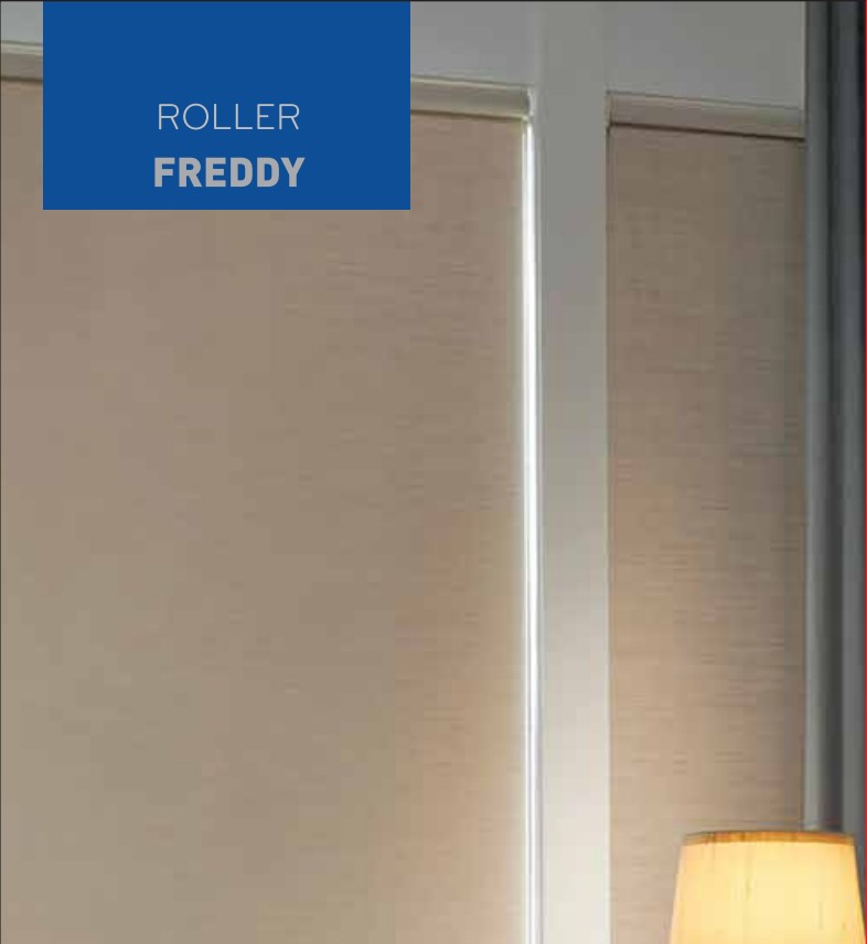 Rèm cuốn Freddy - thương hiệu rèm cuốn được khách hàng tin tưởng lựa chọn hàng đầu. Với tông màu nhẹ nhàng, tạo cảm giác dễ chịu và sang trọng cho không gian. Sản phẩm được thiết kế độc đáo, sang trọng và tinh tế.